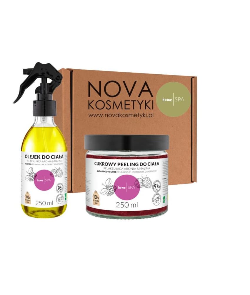 Zestaw relaksujący homespa na prezent - naturalne pochodzenie składników