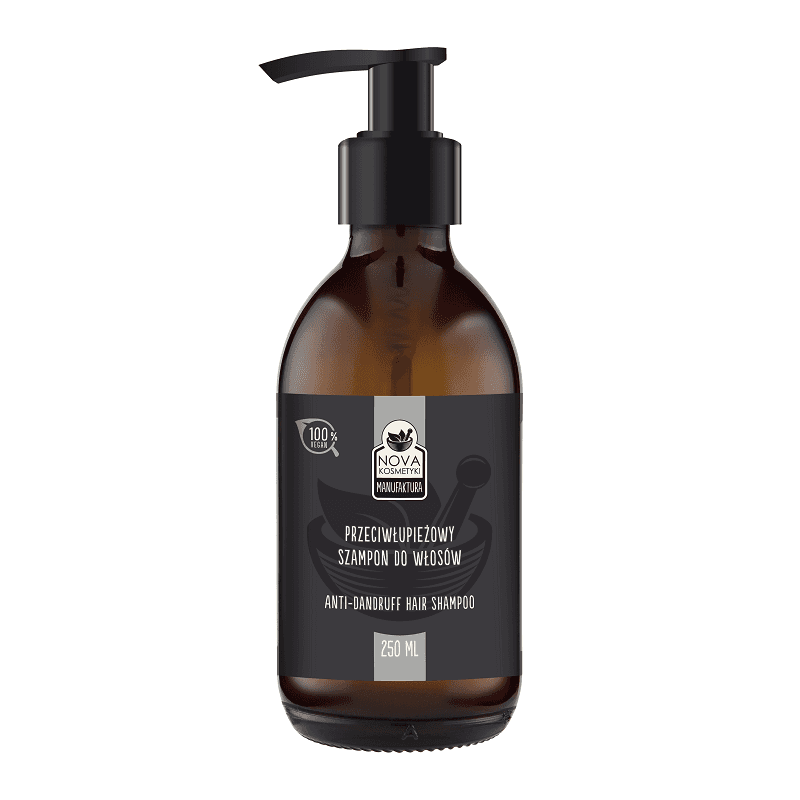 Przeciwłupieżowy szampon do włosów 250 ml - naturalne pochodzenie składników