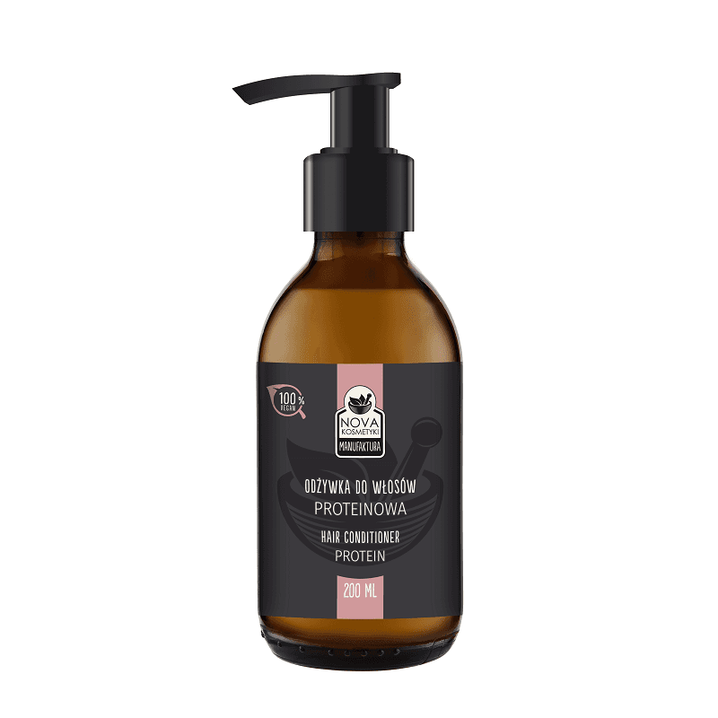 Odżywka do włosów - proteinowa 200 ml - naturalne pochodzenie składników