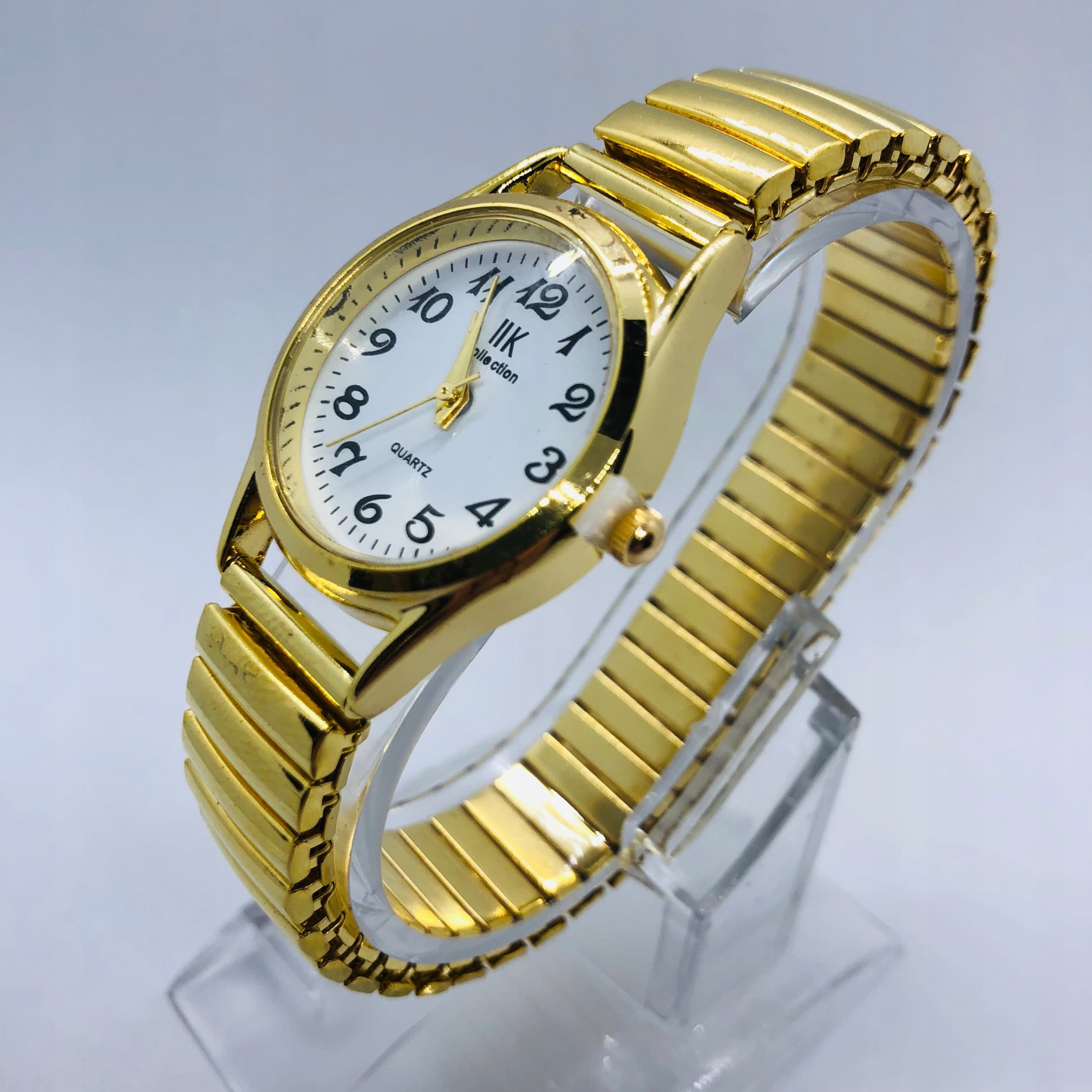 ZEGAREK DAMSKI WYGODNY NA GUMCE BRANSOLETA PL 48h