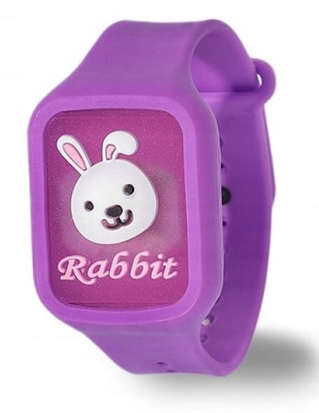 NoBzzz OPASKA NA KOMARY ZEGAREK DLA DZIECI LED