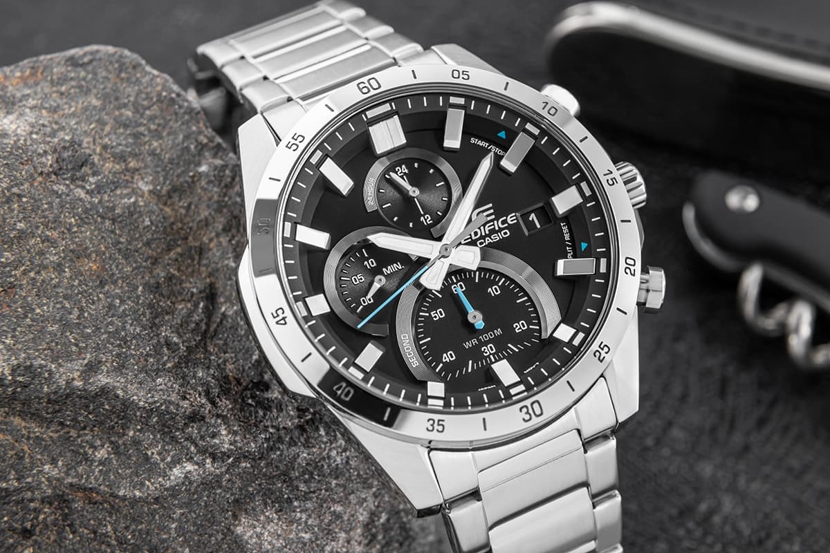 Zegarek Męski CASIO EDIFICE EFR-571D-1AVUEF 10 BAR + BOX