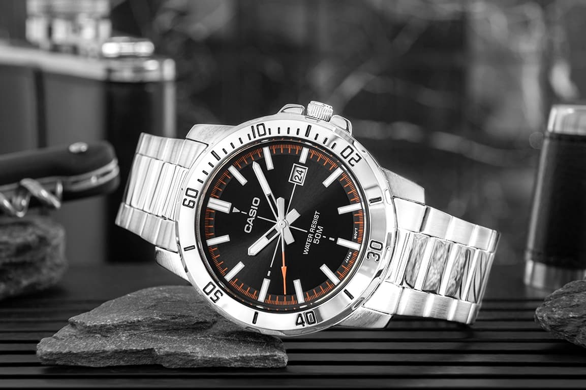 Zegarek Męski CASIO MTP-VD01D-1E2VUDF + BOX