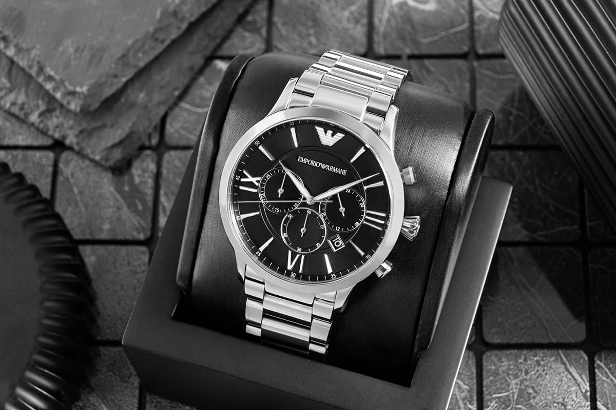 Zegarek Męski EMPORIO ARMANI Giovanni AR11208 + BOX